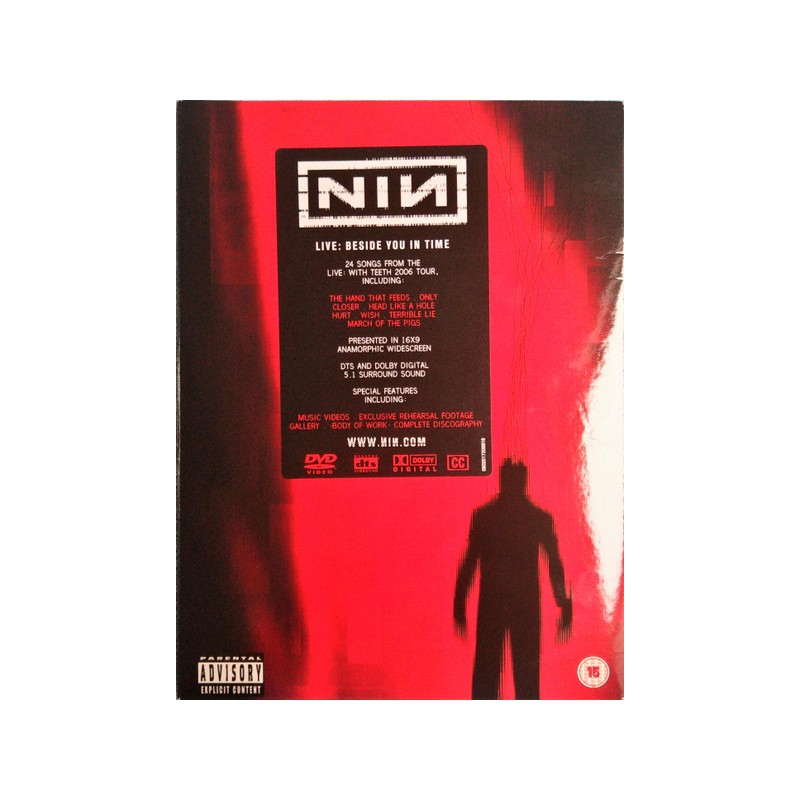 NINE INCH NAILS – Live: Beside You In Time - DVD
