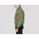 Flight Jacket CWU VF TT Bomber - VERDE