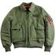Flight Jacket CWU VF TT Bomber - VERDE