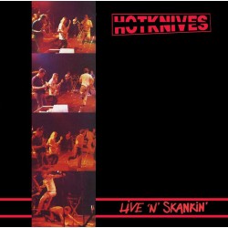 THE HOTKNIVES - Live`N`Skankin' - LP + 12"