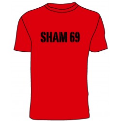 Camiseta Sham 69 (rojo)