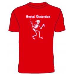 Camiseta Social Distortion (rojo)