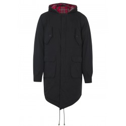 Parka Fishtail Tobias NEGRA