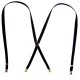 Classic 1/2  Inch Braces - BLACK