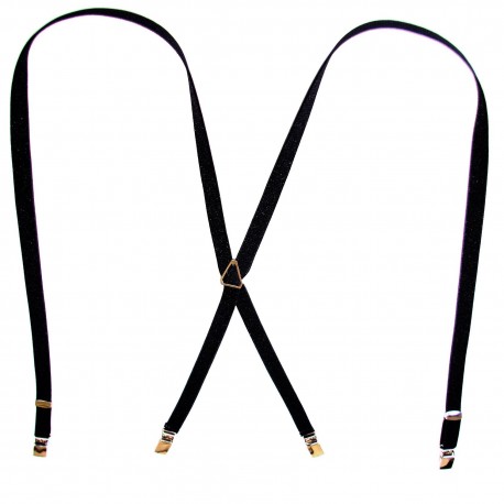 Classic 1/2  Inch Braces - BLACK