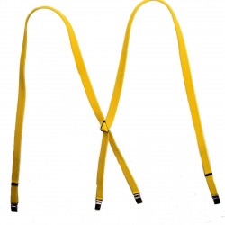 Classic 1/2  Inch Braces  YELLOW