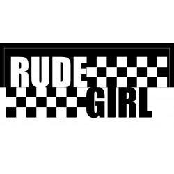 Parche tela RUDE GIRL
