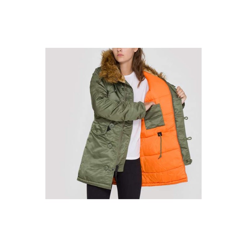 parka woman