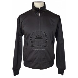 Chaqueta Harrington - NEGRA