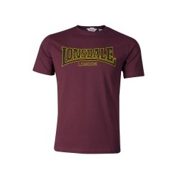 LONSDALE T-Shirt Classic - OXBLOOD