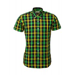 RELCO Camisa Manga Corta Button-Down - JAMAICA
